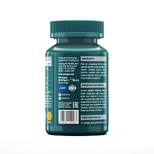 Фото UESUPPS Ультра Энерджи Премиум Омега-3