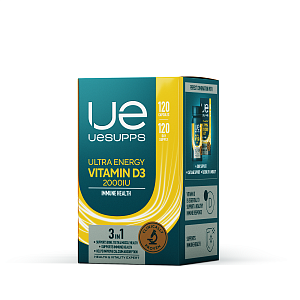 Фото UESUPPS Ультра Энерджи Витамин D3