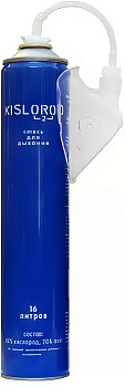 Баллончик медицинский с газовой смесью «KISLOROD» К16L-М, 1 шт.