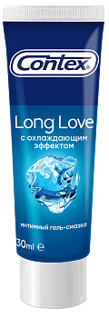 Contex, гель-смазка Long Love с охлаждающим эффектом, 30 мл