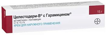 Целестодерм В с гарамицином, крем 15 г 