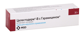 Целестодерм В с гарамицином, крем 30 г 