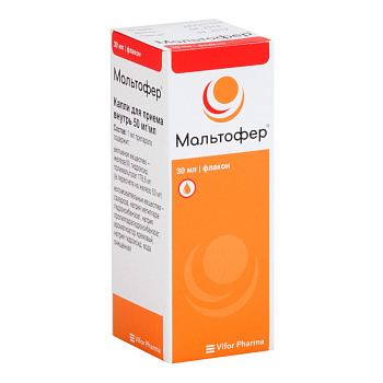 Мальтофер, капли 50 мг/мл 30 мл, 1 шт. 