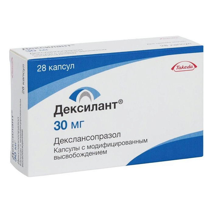 Дексилант®, капсулы с модиф. высв. 30 мг, 28 шт. 