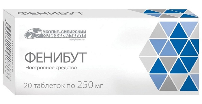 фенибут 250 цена