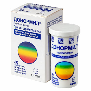 Донормил, таблетки 15 мг, 30 шт. 