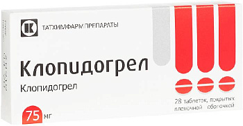 Фото Клопидогрел Клопидогрел