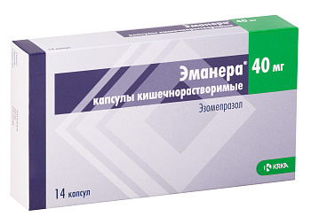 Эманера, капсулы 40 мг, 14 шт. 