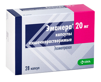 Эманера, капсулы 20 мг, 28 