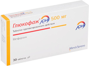 Фото Глюкофаж Лонг