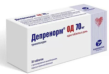 Депренорм ОД, таблетки пролонг, покрыт. плен. об. 70 мг, 30 шт. 