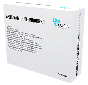 Фото Индапамид+Периндоприл