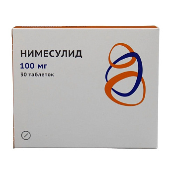 Нимесулид, таблетки 100 мг, 30 шт. (Озон Фарм) 