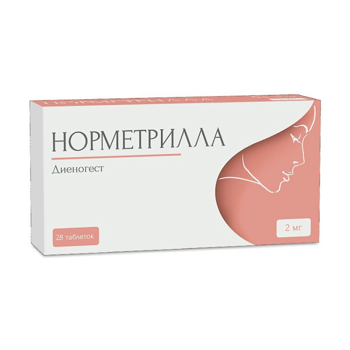 Норметрилла, таблетки 2 мг, 28 шт. 