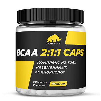 BCAA 2:1:1 капсулы, 240 шт.