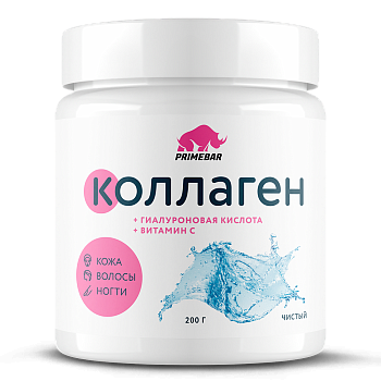 Коллаген чистый, порошок (нейтральный вкус) 200 г, 1 шт.