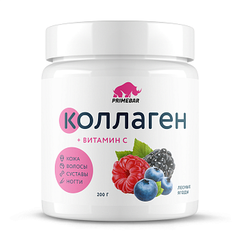 Коллаген, порошок (Лесные ягоды) 200 г, 1 шт.