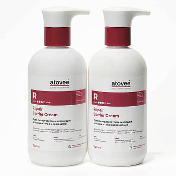 Atovee Rapid, крем липидовосстанавливающий для лица и тела, 300 мл