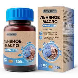 Фото Масло льняное BioForte