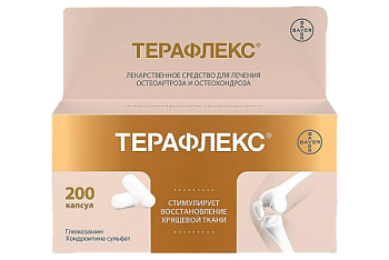 Терафлекс, капсулы 500 мг+400 мг, 200 шт. 