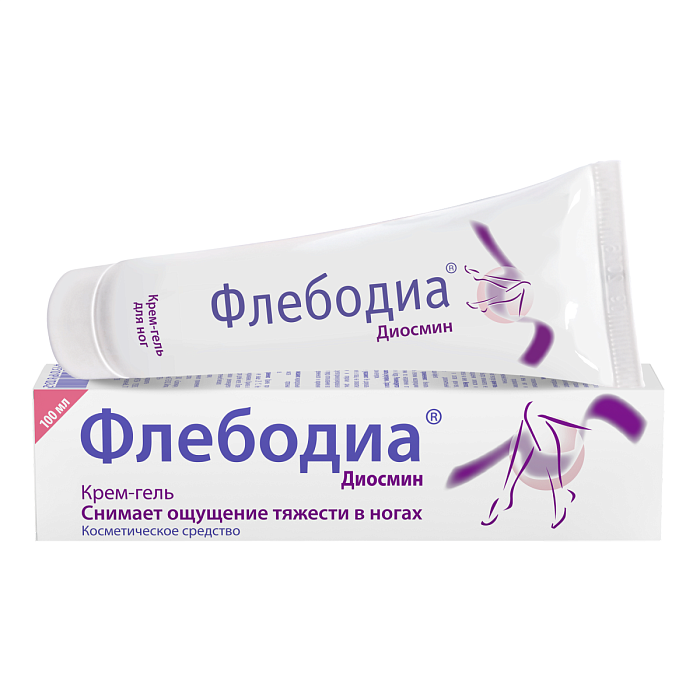 Флебодиа, крем-гель для ног, 100 мл