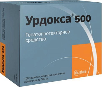 Урдокса 500, таблетки покрыт. плен. об. 500 мг, 100 шт. 