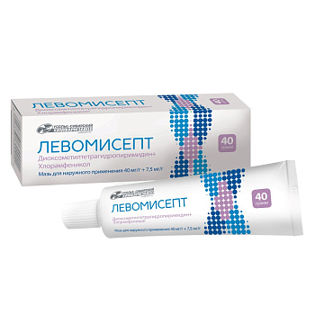 Левомисепт, мазь для наружного применения, туба 40 г 