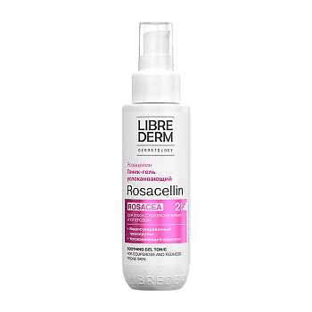 Librederm ROSACELLIN, тоник-гель успокаивающий 100 мл