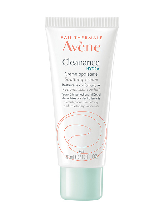 Avene Cleanance Hidra, крем успокаивающий для проблемной пересушенной кожи 40 мл