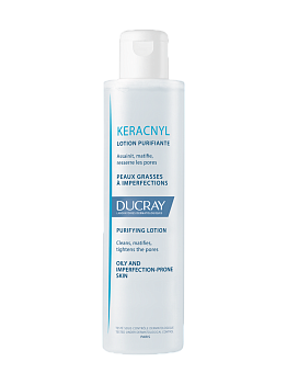 Ducray Keracnyl лосьон очищающий, 200 мл