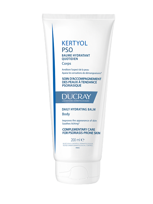 Ducray Kertyol Pso, бальзам увлажняющий для тела, 200 мл