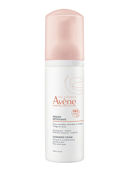Avene очищающая пенка для лица и области вокруг глаз 150 мл, 1 шт.