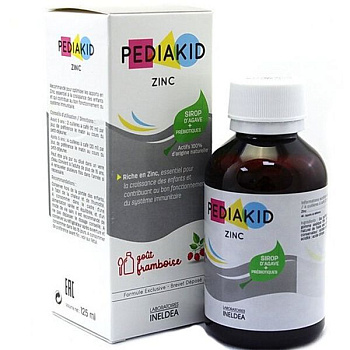 Педиакид цинк раствор 125 мл