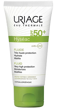 Uriage Hyseac эмульсия Солнцезащитная SPF50, тюбик 50 мл
