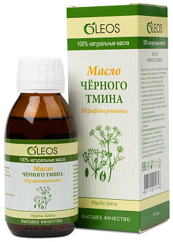 Oleos Масло чёрного тмина пищевое, флакон 110 мл, 1 шт.