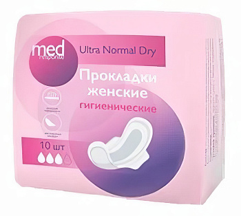 Medresponse Прокладки ультра нормал, 10 шт.