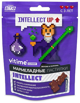 VITime Мармеладные пастилки Интеллект (кола), 30 шт.