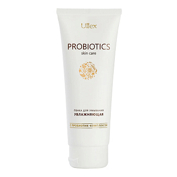 Улекс Пробиотикс, пенка для умывания увлажняющая 120 г