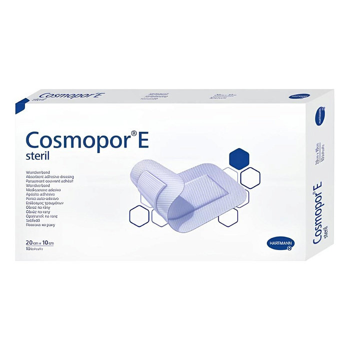 Хартманн Cosmopor E steril повязка стерильная сорбционная 20 х10 см, 10 шт.