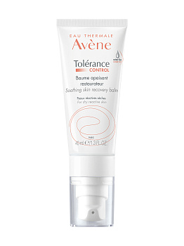 Avene Tolerance control бальзам успокаивающий восстанавливающий, 40 мл