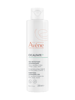 Avene Cicalfate+ гель очищающий для чувствительной и раздраженной кожи 200 мл