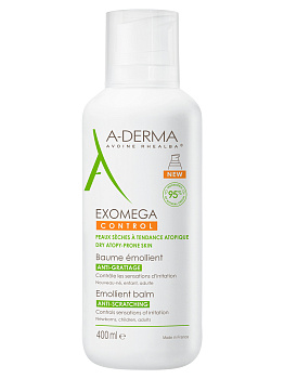 A-Derma Exomega Control бальзам для лица и тела смягчающий 400 мл