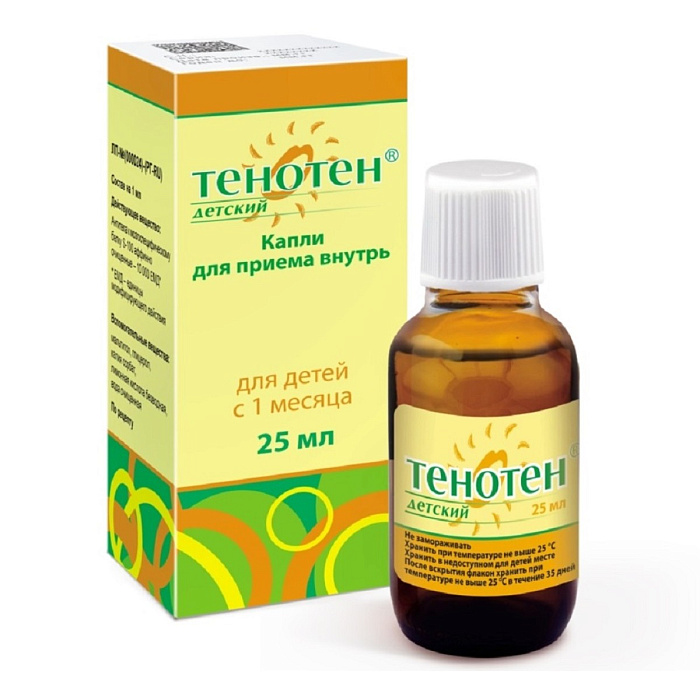 Тенотен детский, капли для приема внутрь 25 мл, 1 шт. 