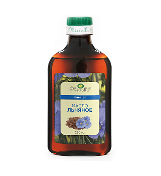 Mirrolla Льняное масло, флакон 250 мл