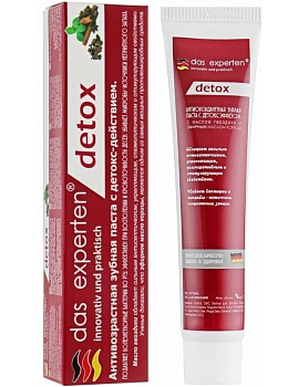 Das Experten Detox зубная паста противовоспалительная, 70 мл