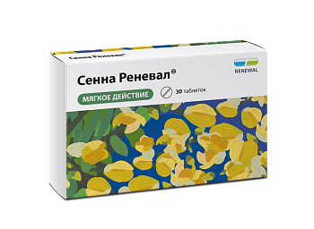 Сенна Реневал, таблетки, 30 шт.