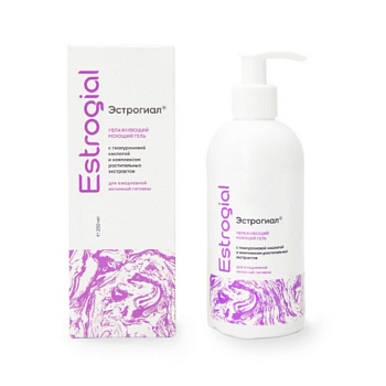 Эстрогиал, гель увлажняющий для интимной гигиены 250 мл, 1 шт.