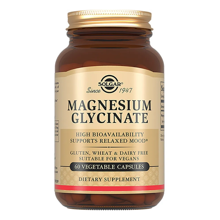 Солгар Глицинат Магния, капсулы, 60 шт.