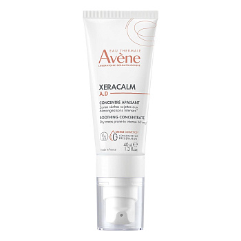 Avene XeraCalm A.D, успокаивающий концентрат 40 мл