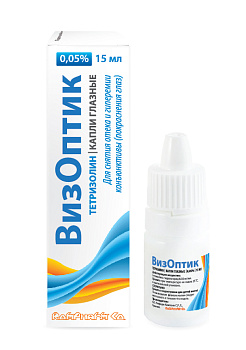ВизОптик, капли глазные 0.05%, 15 мл 